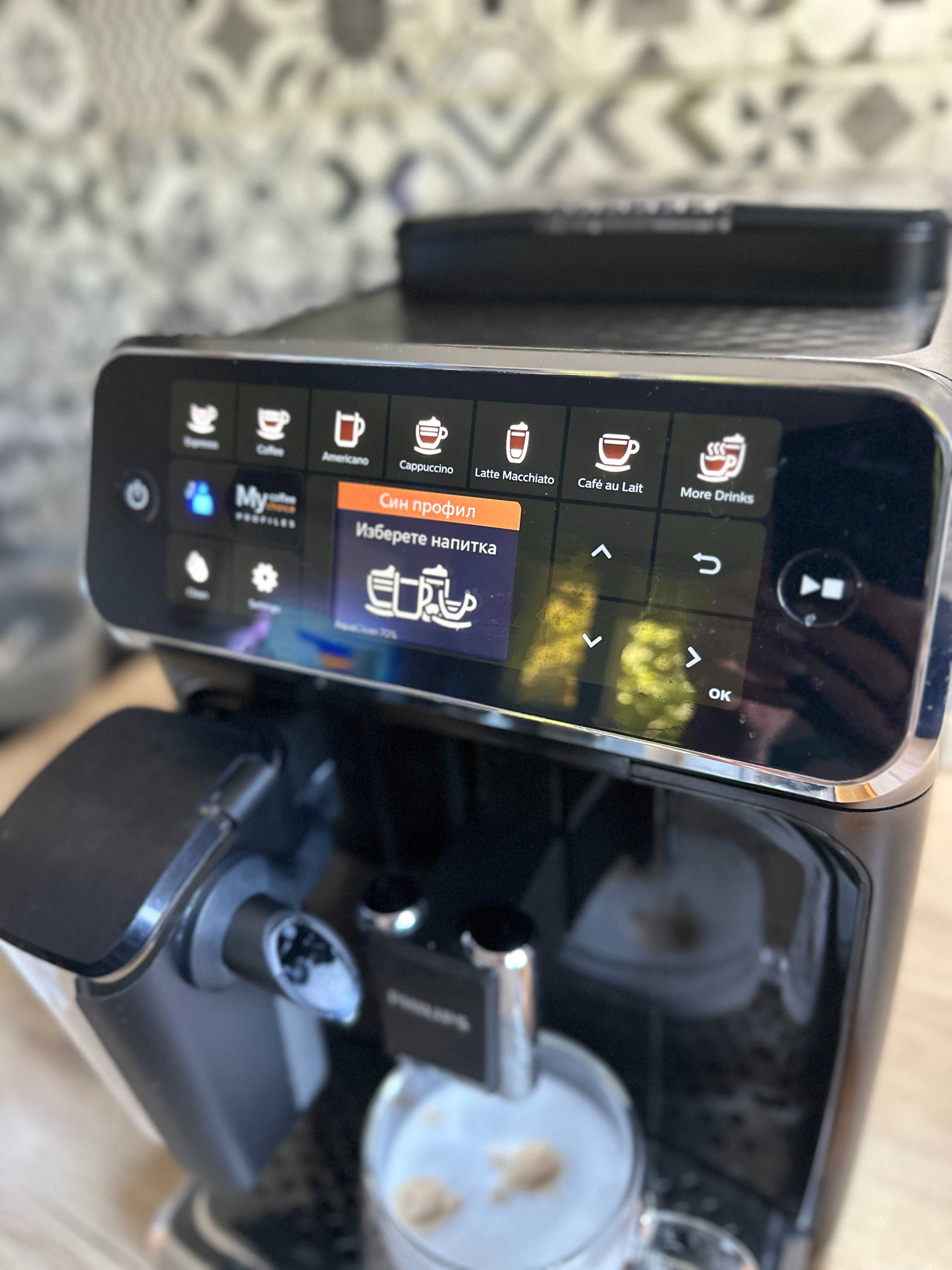 Кафеавтомат Philips серия 4300 LatteGo с гаранция