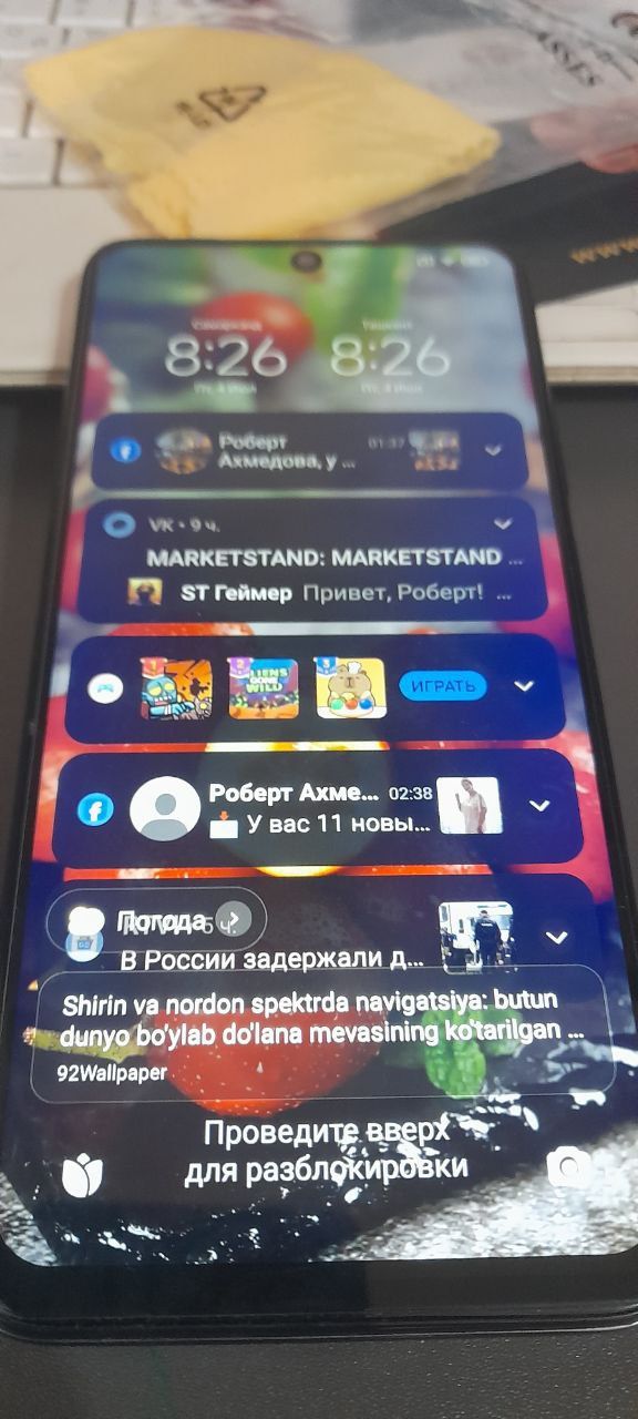 Продается Redmi Note 11 Graphite Gray 6GB Ram 128GB Rom