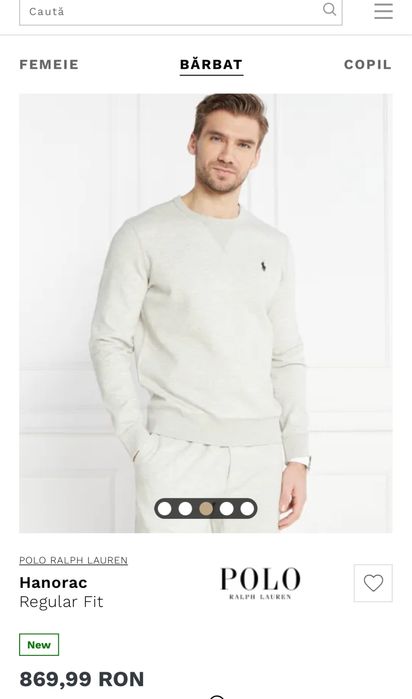 Bluza de molton,hanorac Polo Ralph Lauren,marime M