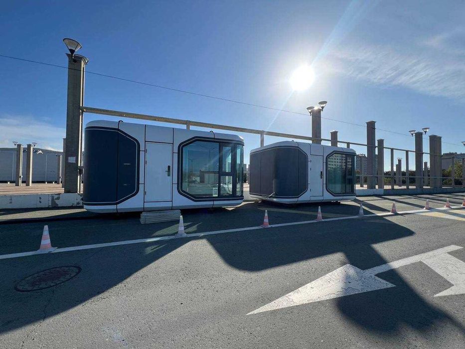 Casa modulara tip capsula reprezentan fabrica China