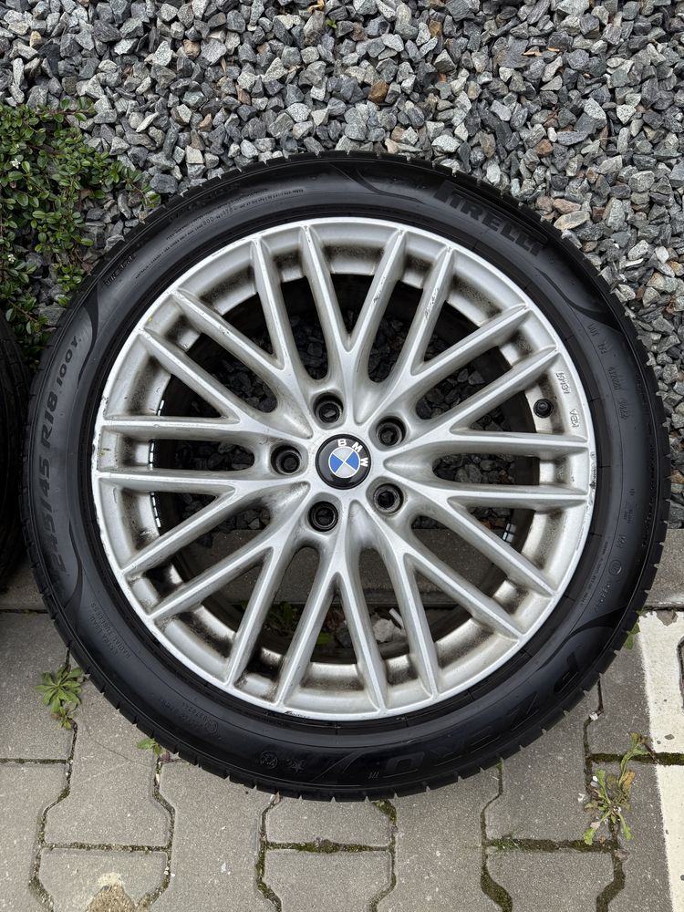Roti complete BMW Jante cu anvelope 245/45/R18 de vara