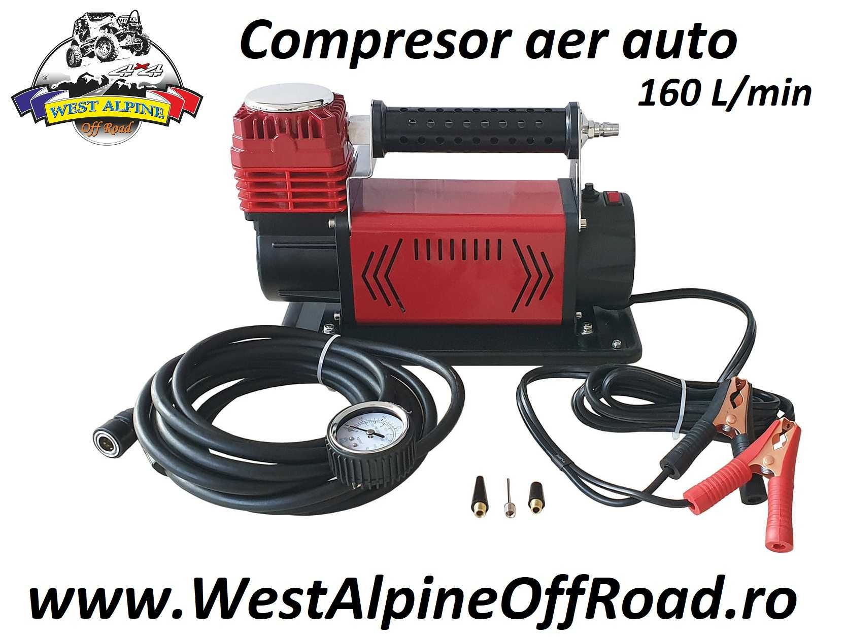 Compresor Auto Off Road Portabil 160 litri/min - 150 PSI 12V ESCAPE