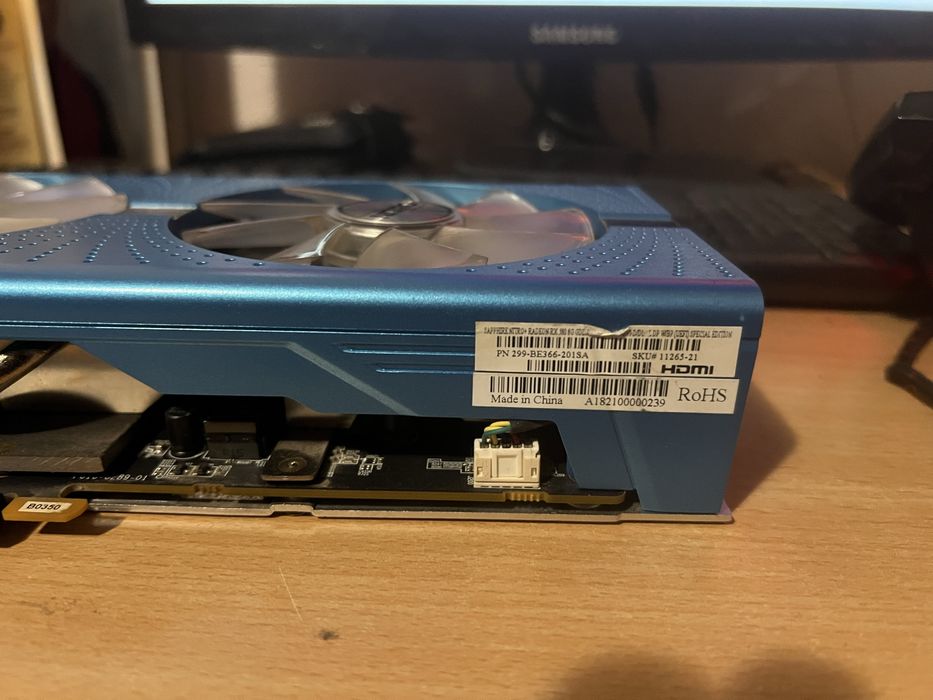 Placa video. RX 580 nitro+