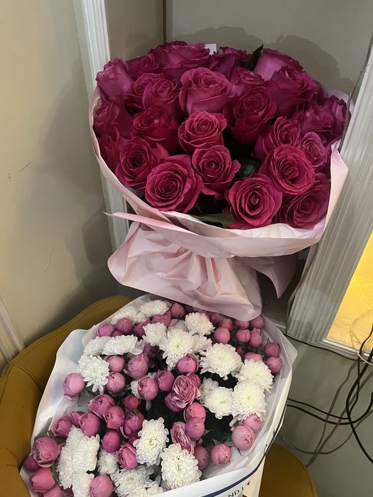 Цветы свежий кеше жасалған