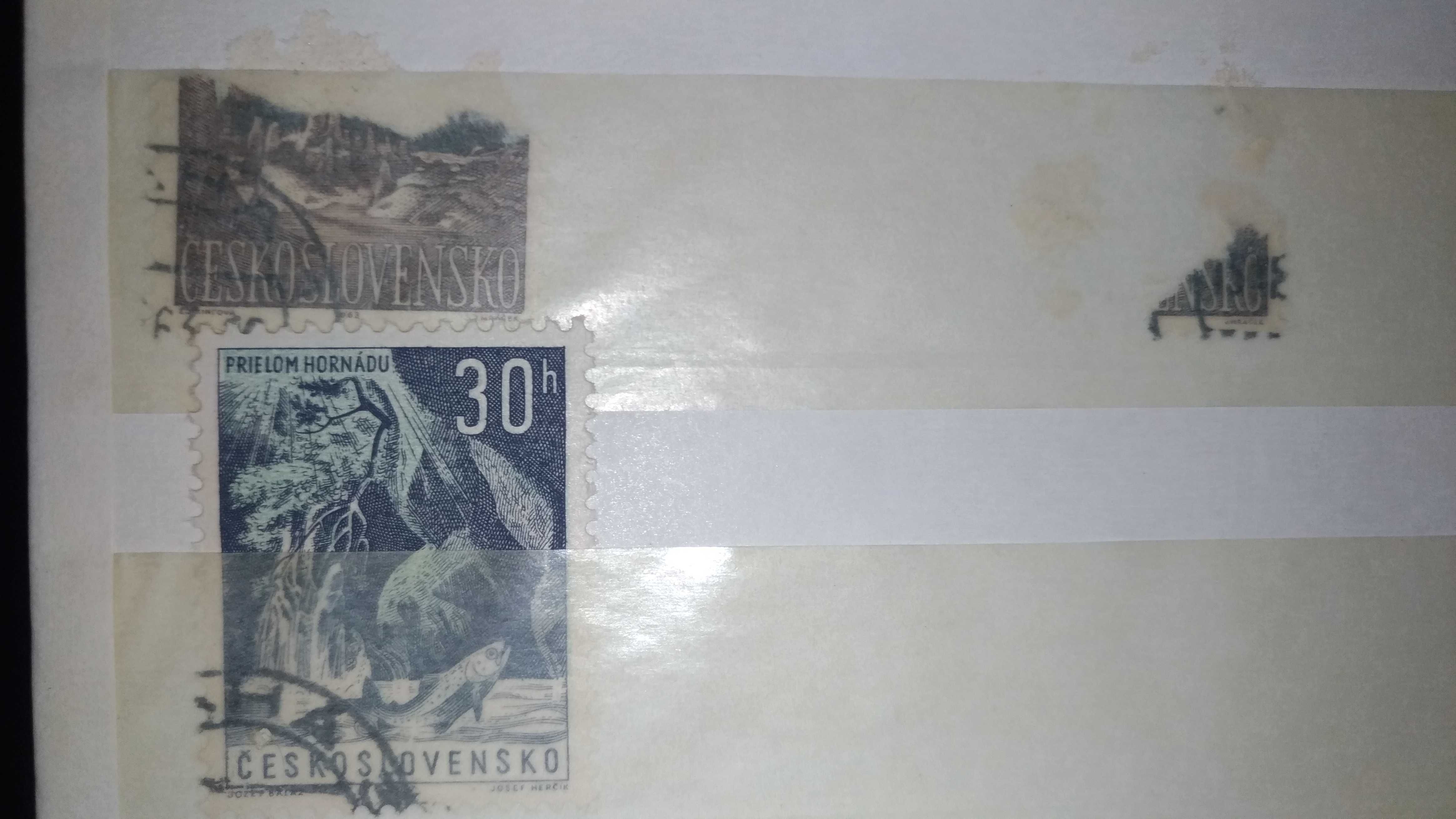 Clasor timbre Cehoslovakia - vechi anii 50 - 60