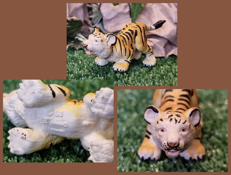 Set 3 pui tigru Schleich si Bullyland