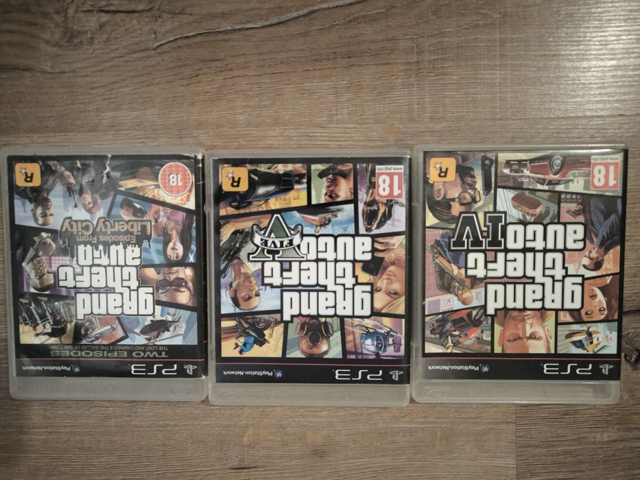 GTA 4 GTA 5 GTA Liberty City Episodes 25лв PS3 Playstation 3 ПС3