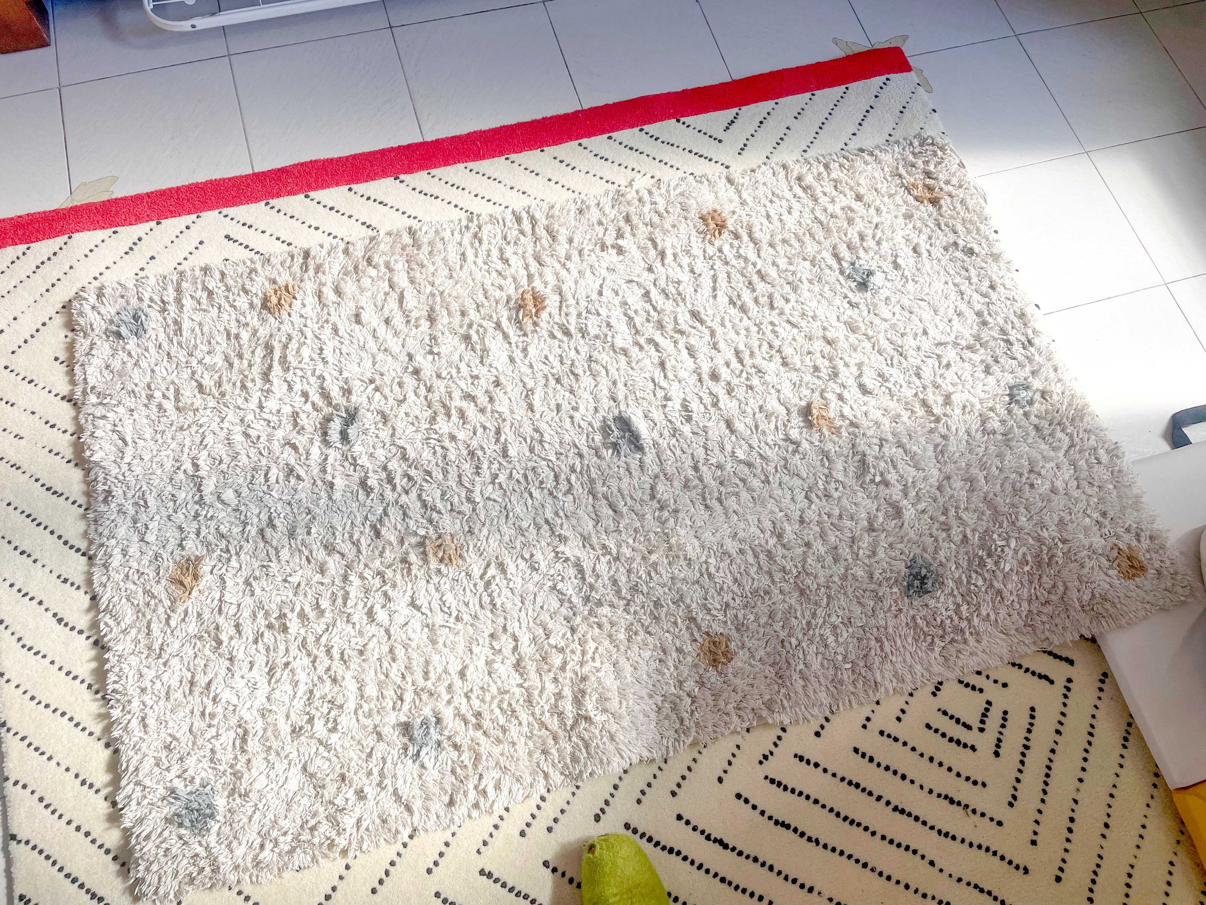 Килим Zara Home 90 х 150 см с основа против хлъзгане