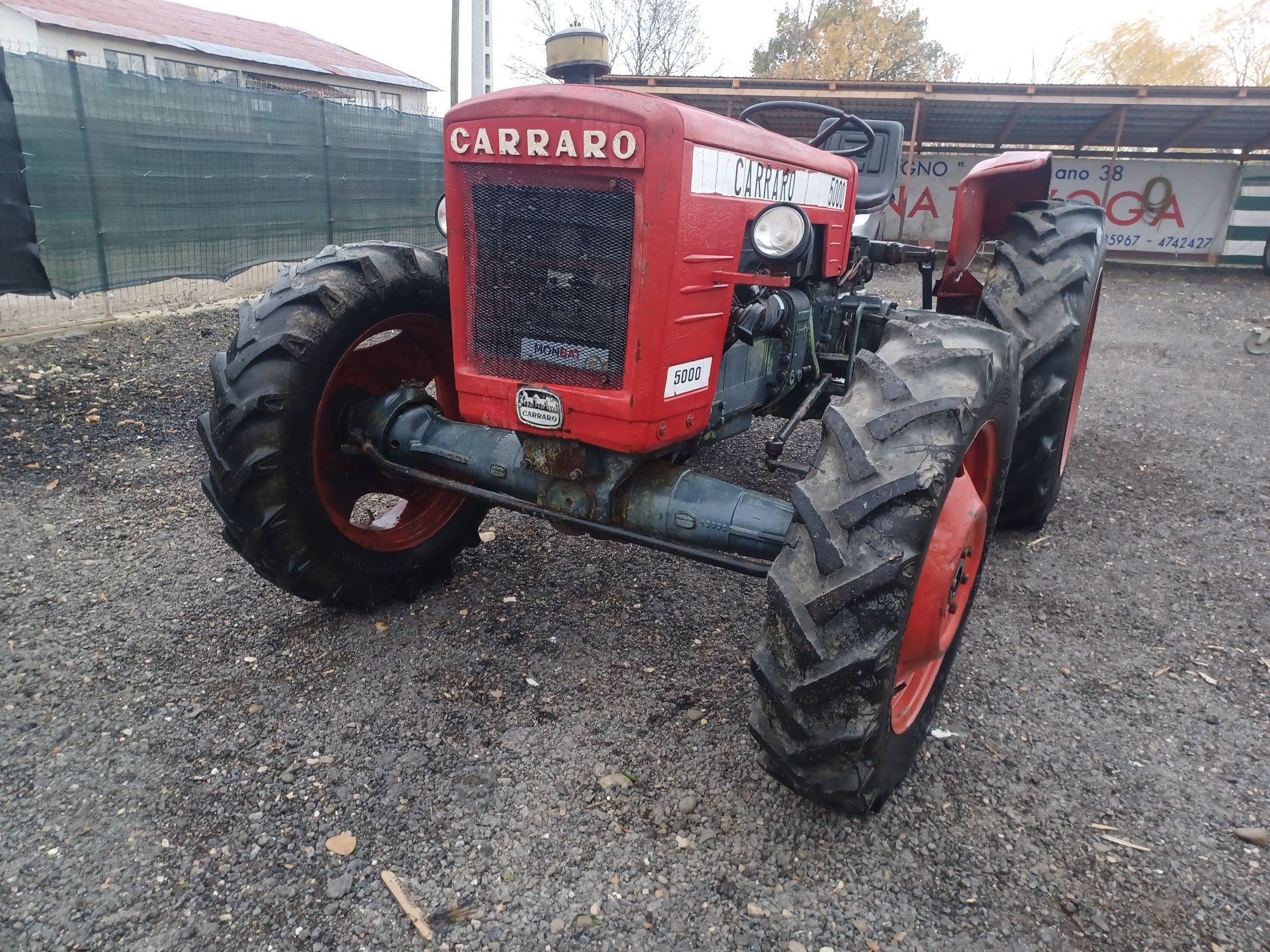 Tractor Carraro 4x4,55cp(Fiat)