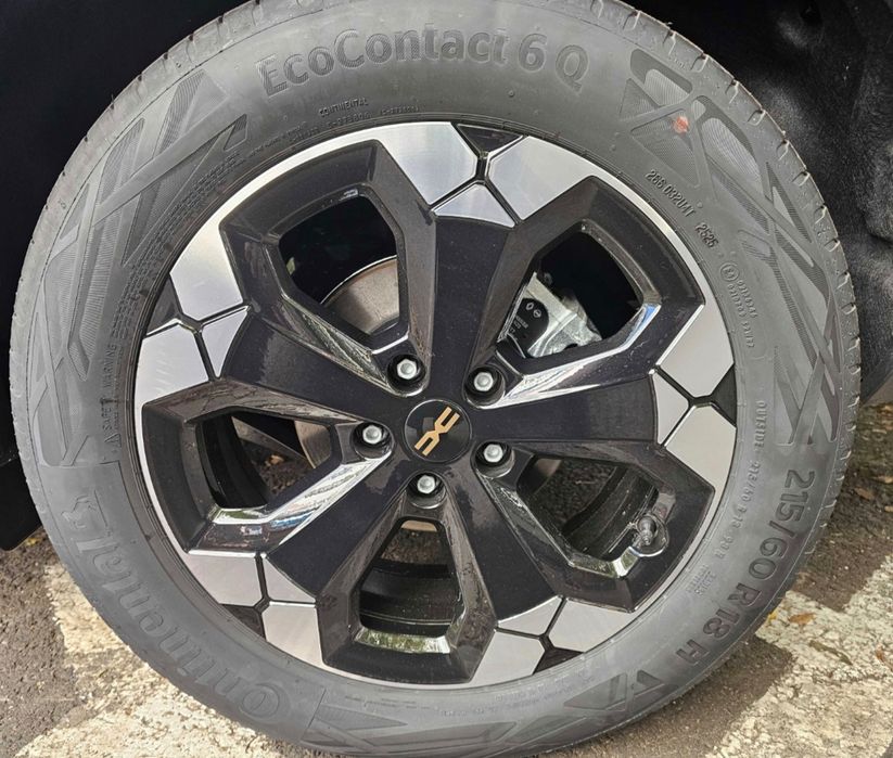 Jante Bigster/Duster R18, cu Anvelope vara EcoContact 6Q, 215/60/R18
