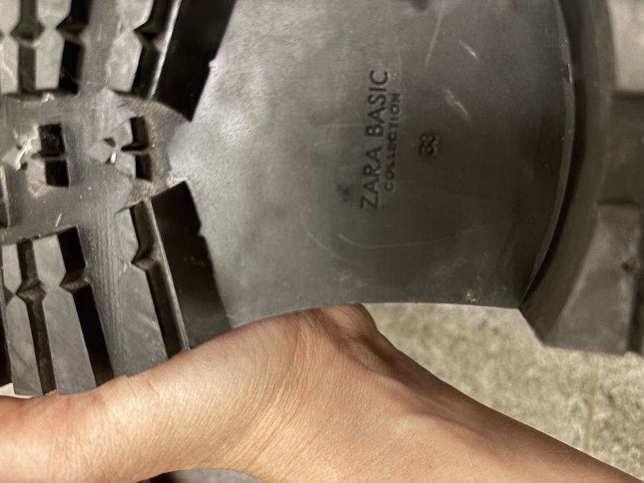 Ботуши естествена кожа Zara