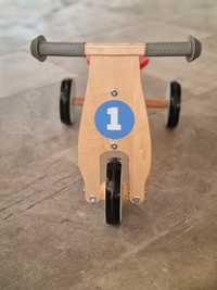 Дървено детско колело за баланс