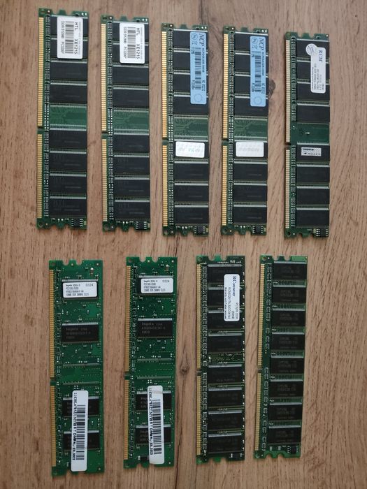 Оперативная память DDR 1  1b/512Mb/256Mb/128MbБ/У
