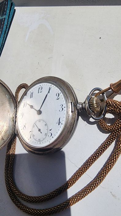 Швейцария 19 век.корпус серебро золото.