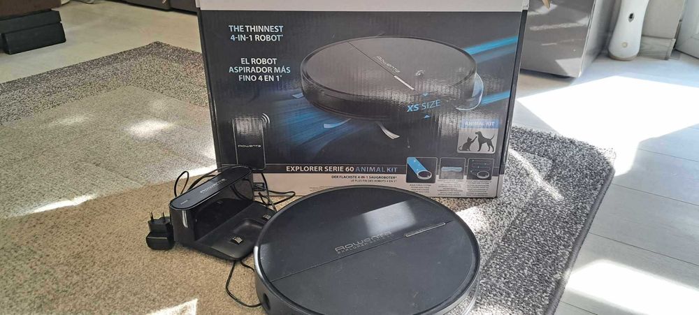 Робот прахосмукачка ROWENTA X-PLORER Animal Serie 60 RR7455WH