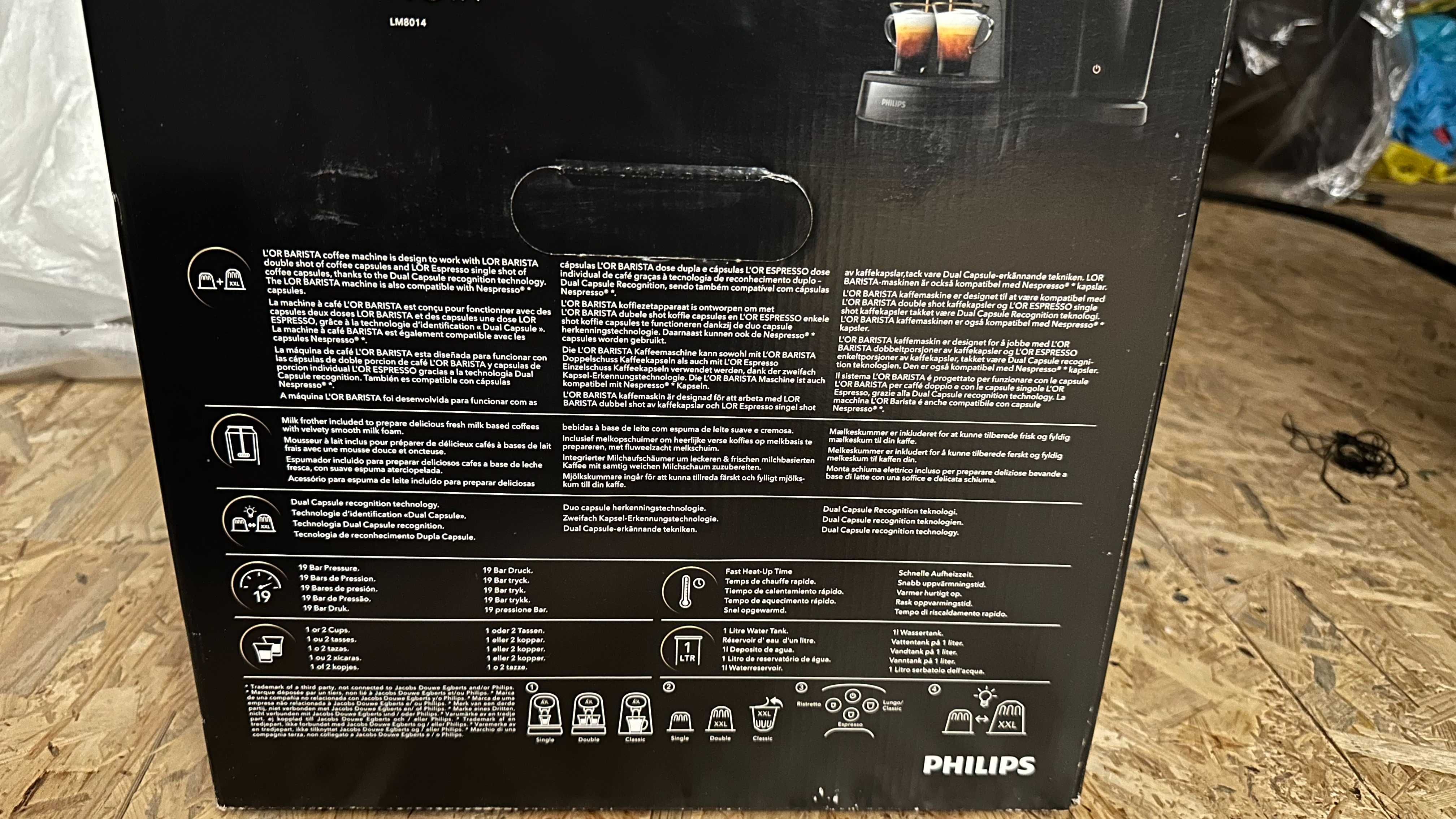 L'OR Barista
Aparat de cafea automat cu capsule