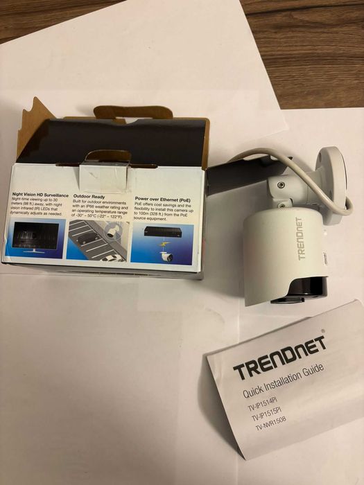 TRENDnet, TV-IP1514PI, Cameră de rețea PoE Bullet de 5MP H.265