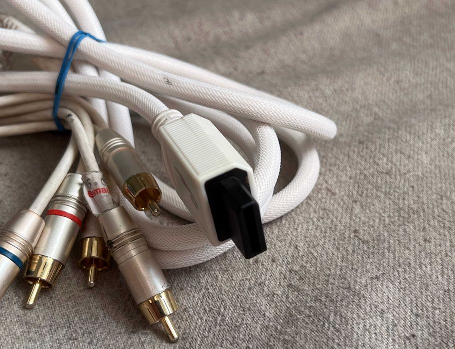 Cablu component premium Nintendo Wii  – conector RCA de calitate