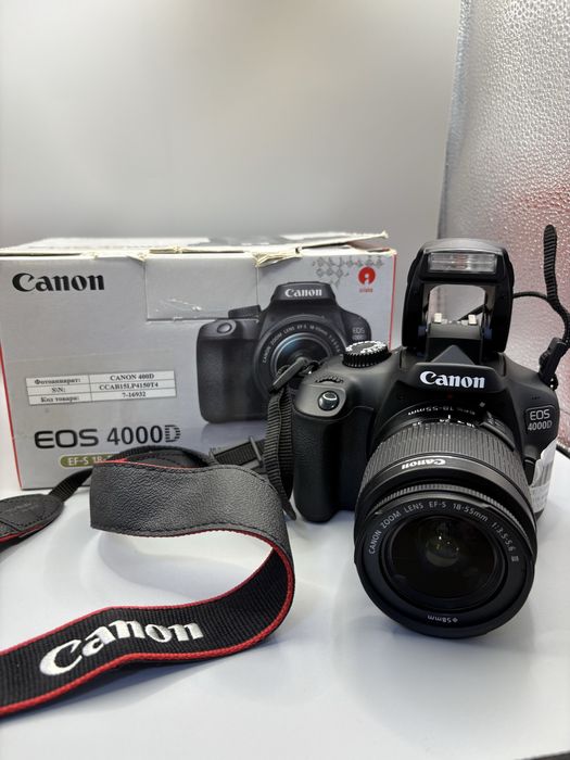 Canon 4000d фотоаппарат в наличии