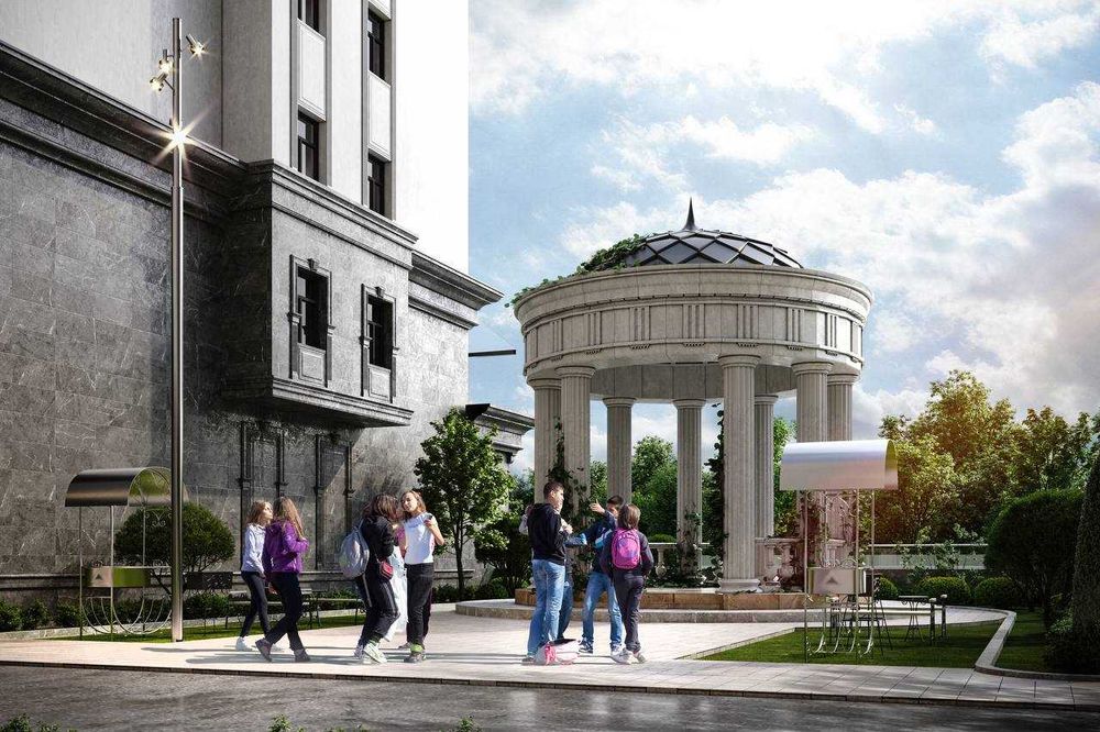 ЖК Венеция ТР Малика мечеть Минор 3-комн 8/25 70 м² коробка сдача 2027