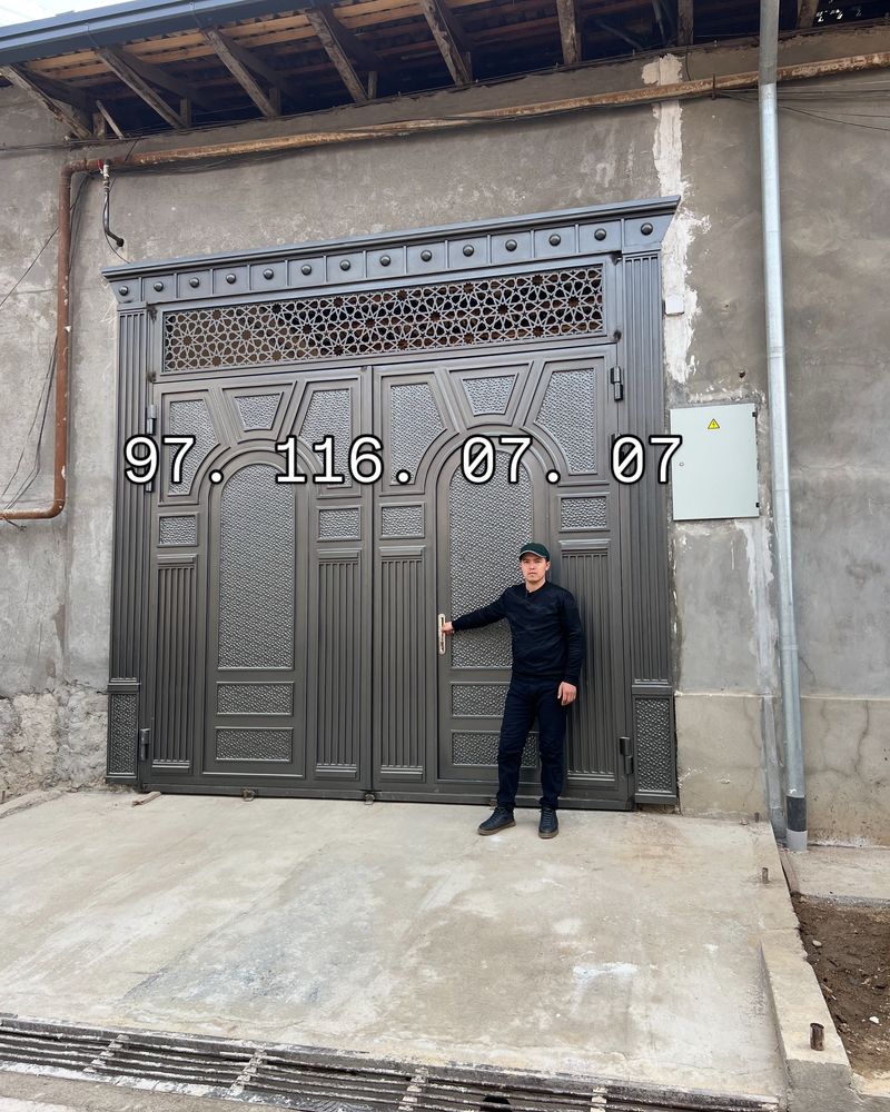 Barcha turdagi temir darvozalar