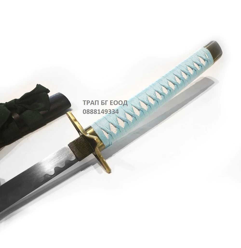 Катана Katana Меч Hyorinmaru Hijikata Toushirou Zanpakuto Bleach Blue