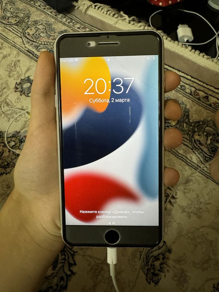 Айфон 7+, серый цвет