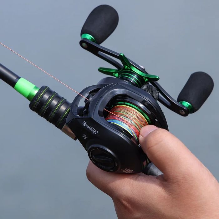 12 нишки / плетено влакно / 300 м / спининг/  мултиколор / 0.16 мм