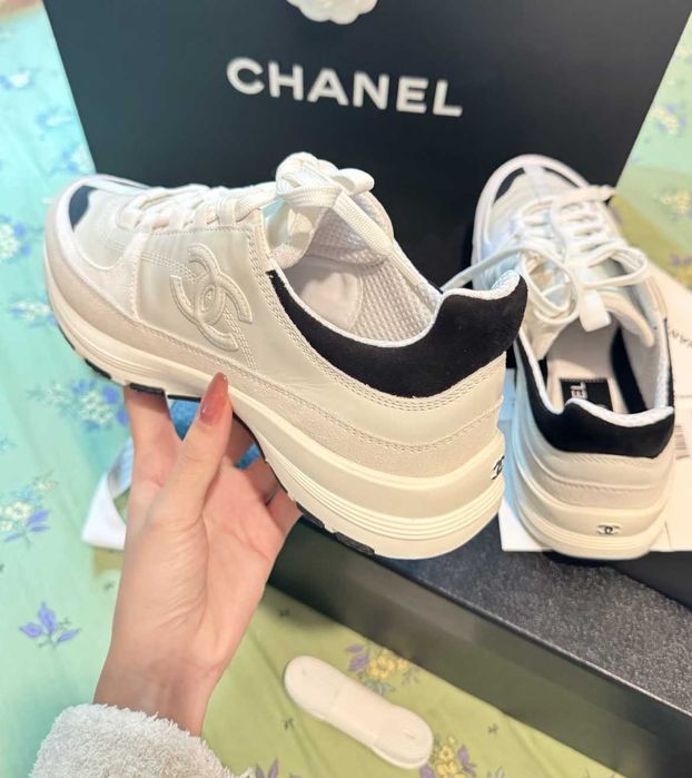 Sneakers Chanel - calitate premium 100% piele naturala