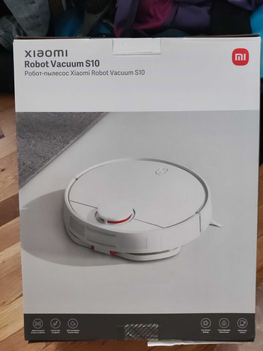 Чисто нова прахосмукачка робот Xiaomi S10 Robot Vacuum
