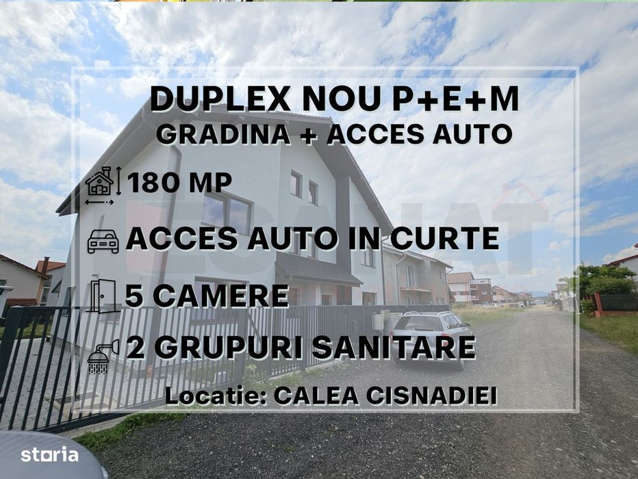RO/EN Casa P+E+M, 5 cam, 2 bai, pet friendly, acces auto | VIDEO