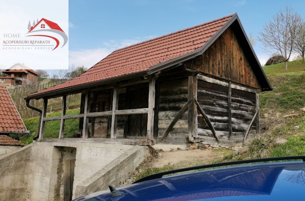 Renovare acoperis, reparatii casa, Dulgherie, Jgheaburi, tablă/țiglă