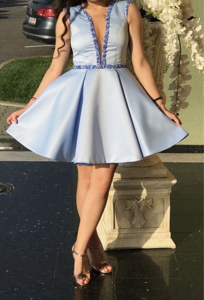 Rochie baby blue XS