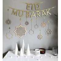 Подвесные украшения Ramadan Mubarak деревянные украшения Рамадан