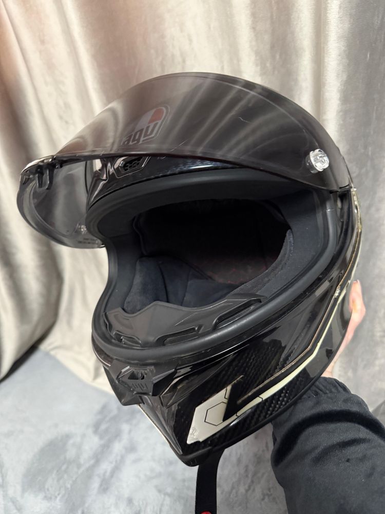 Casca agv pista gp rr iridium
