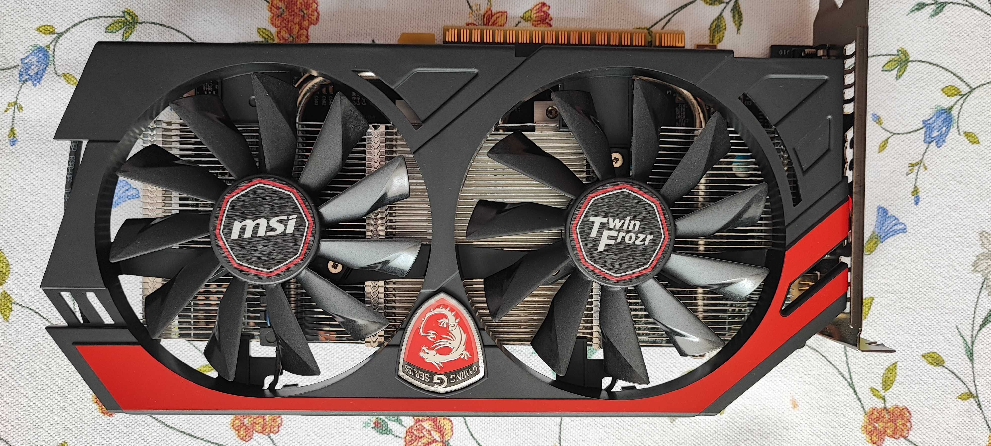 Ventilatoare Placa video Gaming MSI GTX 750 ti 760 770