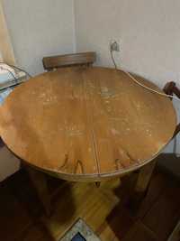 Стол обеденный деревянный раздвижной