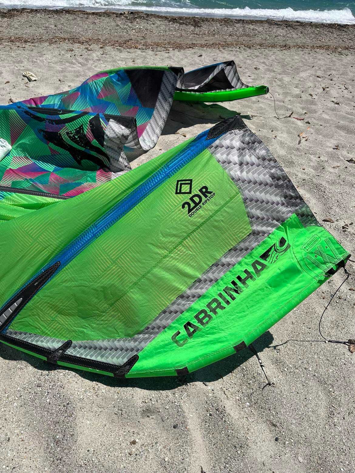 Комплект 3 кайта: Kite Cabrinha  8m/ F1 Bandit 9 m и 7m (всички с баро