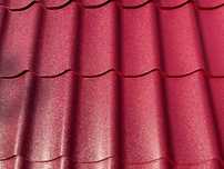 Tabla tip tigla RAL 3005 MAT 0,46 mm