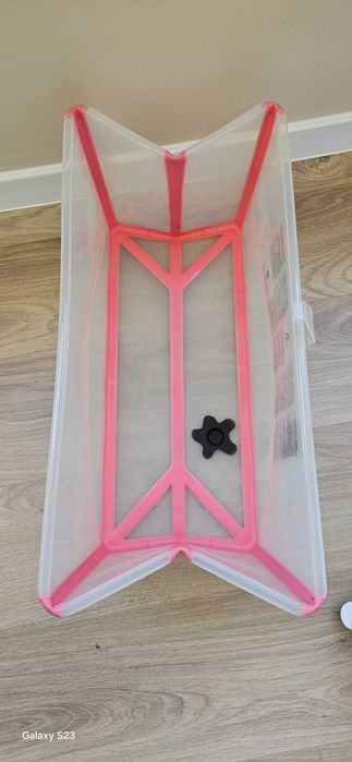 Сгъваема ванa за къпане Stokke Flexi bath с подложка