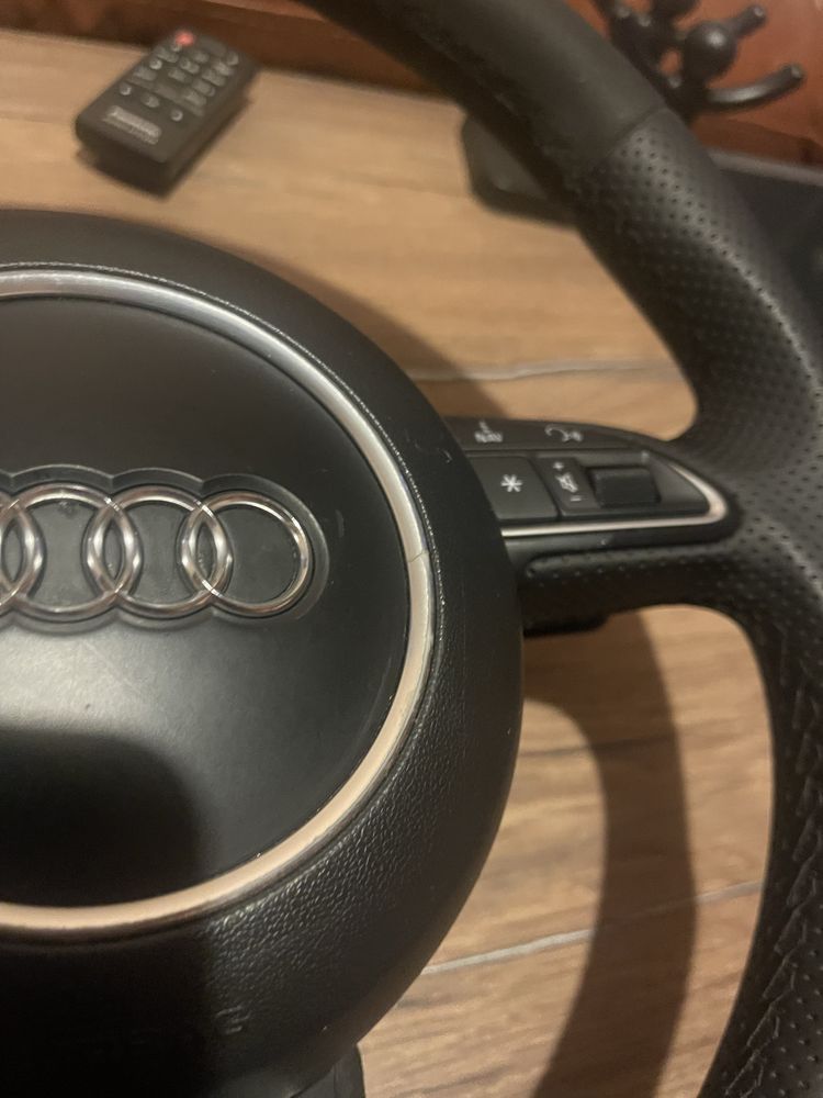 Волан с пера и бег Audi A6 C7