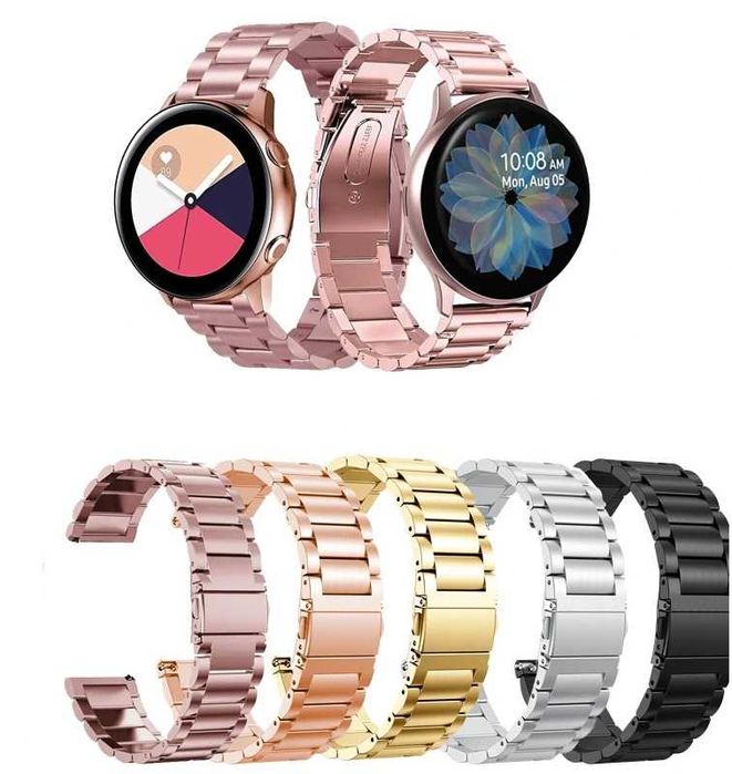 Curea metalica 20mm Samsung Galaxy / Huawei Watch / Amazfit / Garmin