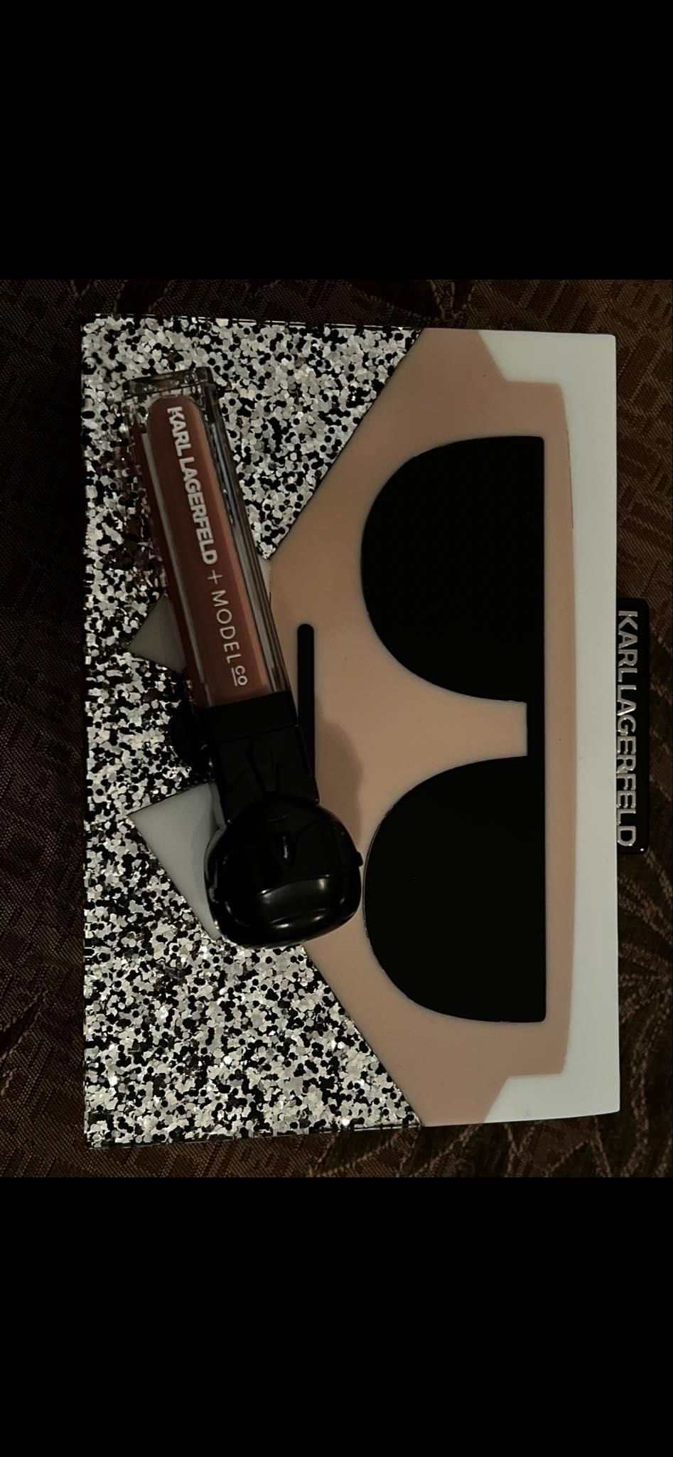 Луксозна коктейлна чантичка  KARL LAGERFELD Limited Edition Оriginal !