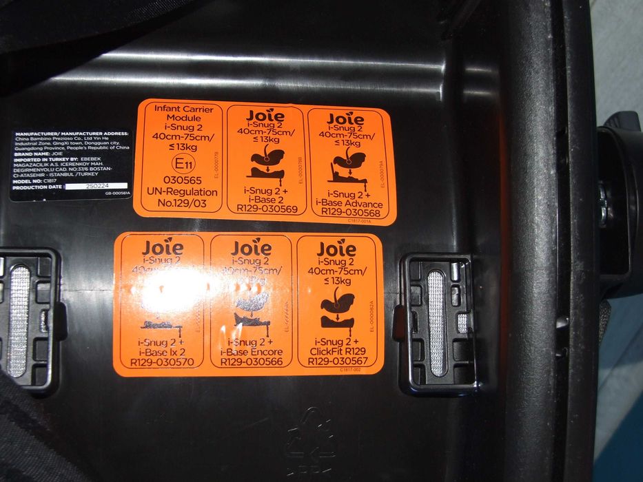 Scoica Auto Joie I-Snug 2 ADAC