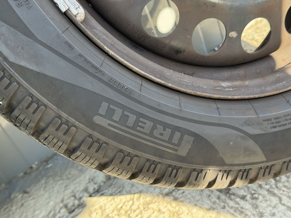 Jante Opel Astra K cauciucuri iarna Pirelli Cinturato2 205/55/16 DOT24