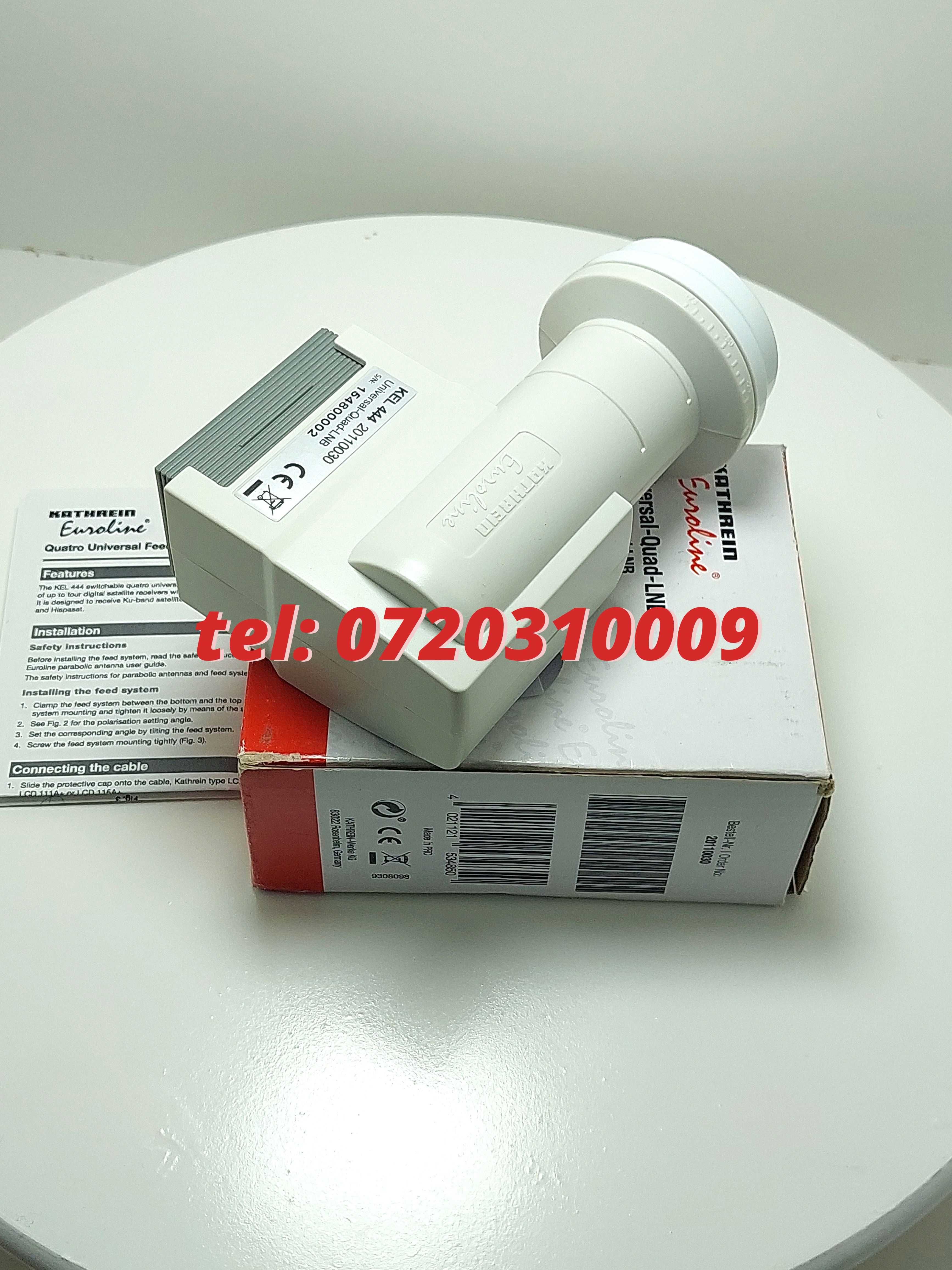 Lnb 4 Iesiri Satelit Antena Kathrein Quad Lnb Euroline 10701275ghz