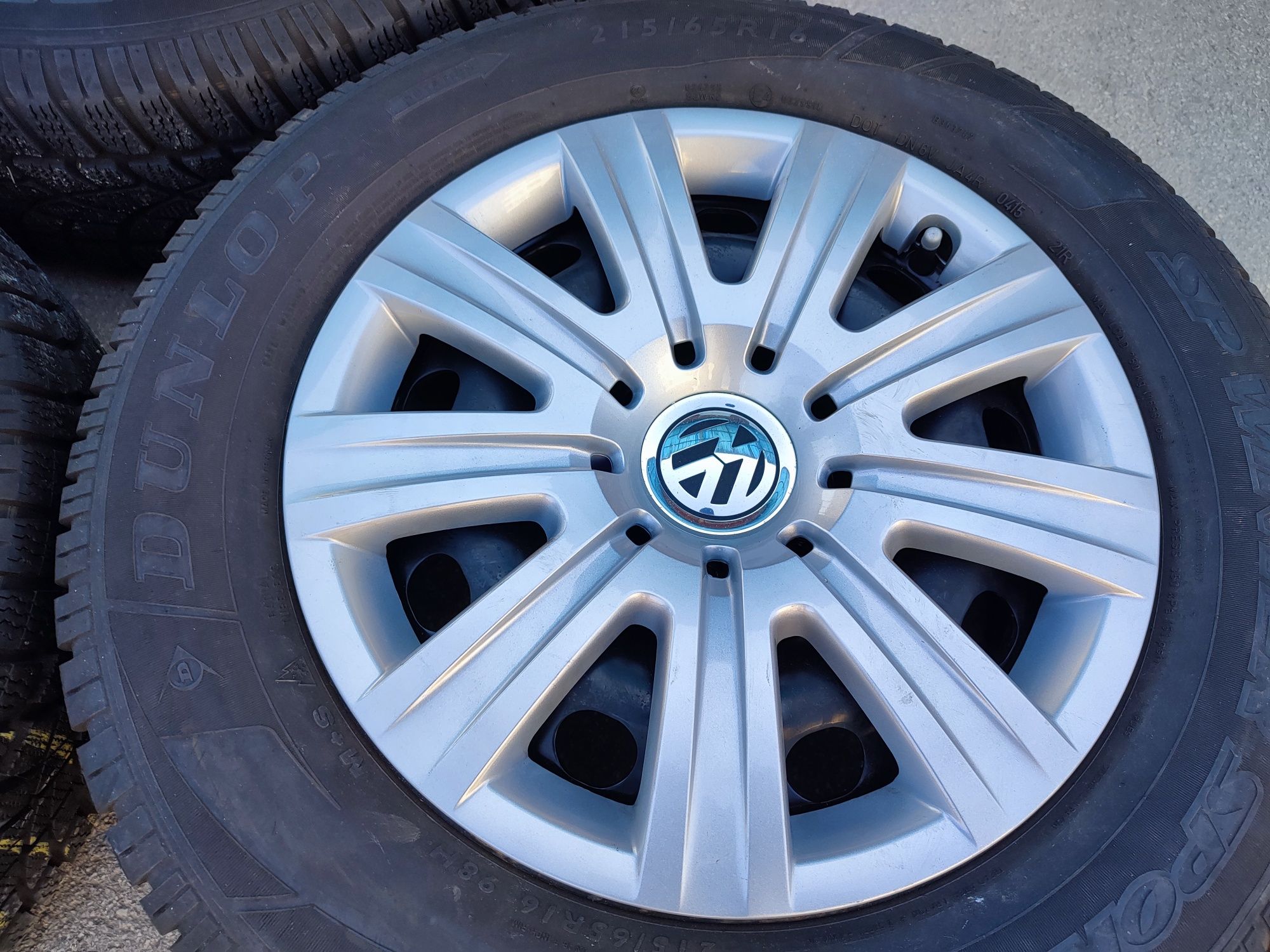 16" оригинални джанти с тасове за Vw Tiguan,Passat...