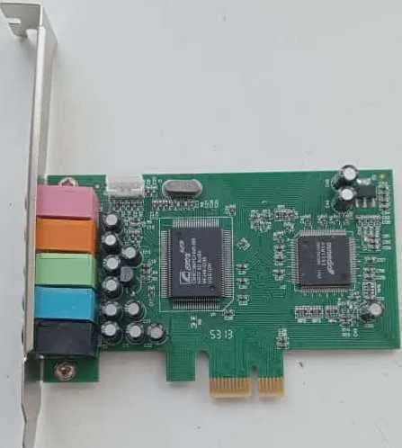 Звуковая карта PCI-E CMI8738