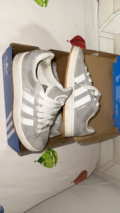 Adidas campus сиви