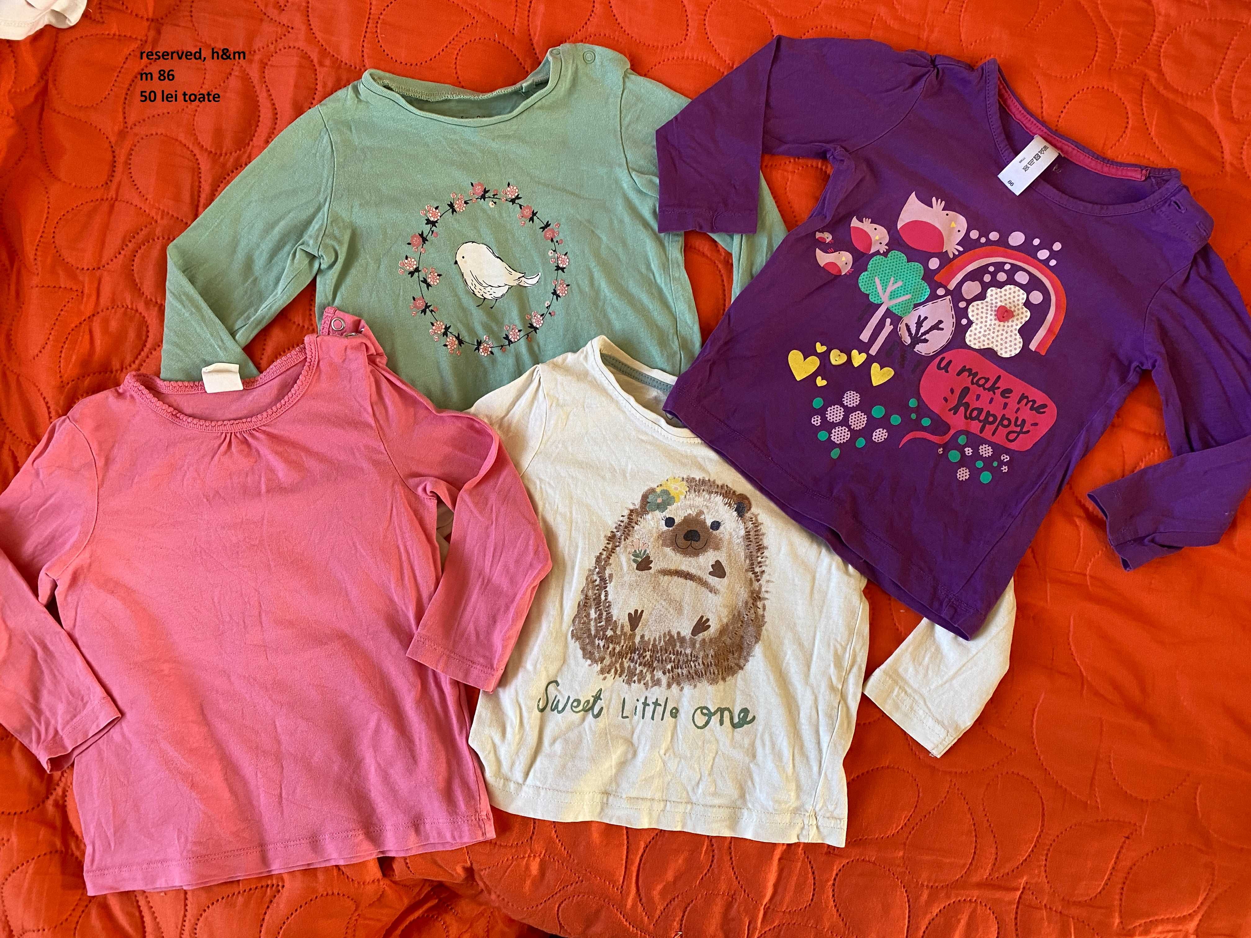 Lot bluza copii marimea 86 George baby club h&m